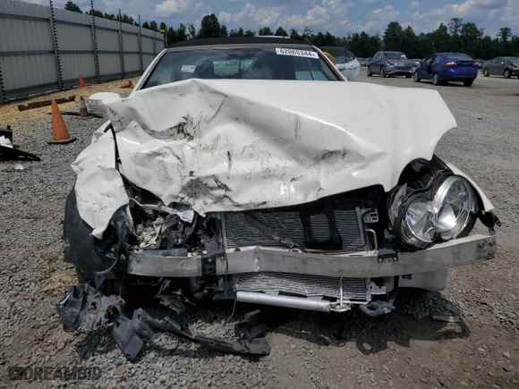 2008 Mercedes-Benz CLK-Class 3.5L with VIN WDBTK56F68F253444, listed as a Copart auction lot 62065344 with 138,842 mi miles and Salvage Title. Bid and sale history available at carsss.com. Image 5.