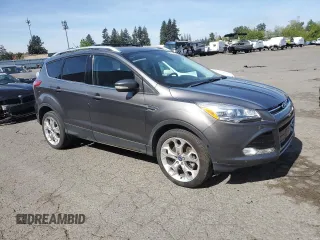 2013 Ford Escape Titanium with VIN 1FMCU0J97DUC86650, listed as a Copart auction lot 54426135 with 110,605 mi miles and Clean Title. Bid and sale history available at carsss.com. Image 4.