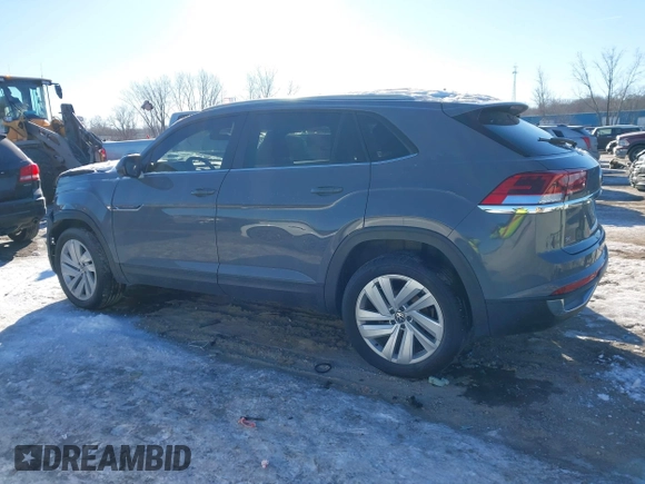 2021 Volkswagen Atlas SE with VIN 1V2KC2CA3MC223779, listed as a IAAI auction lot 41359090 with 45,426 mi miles and . Bid and sale history available at DreamBid. Image 14.