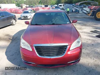 2014 Chrysler 200 LX with VIN 1C3CCBAB2EN212963, listed as a IAAI auction lot 42185158 with 244,647 mi miles. Bid and sale history available at carsss.com. Image 6.