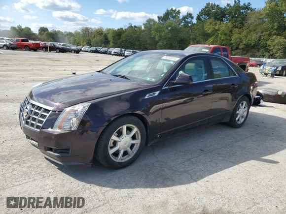 2008 Cadillac CTS AWD w/1SA with VIN 1G6DG577280212801, listed as a Copart auction lot 70036914 with 124,559 mi miles and Salvage Title. Bid and sale history available at carsss.com. Image 1.
