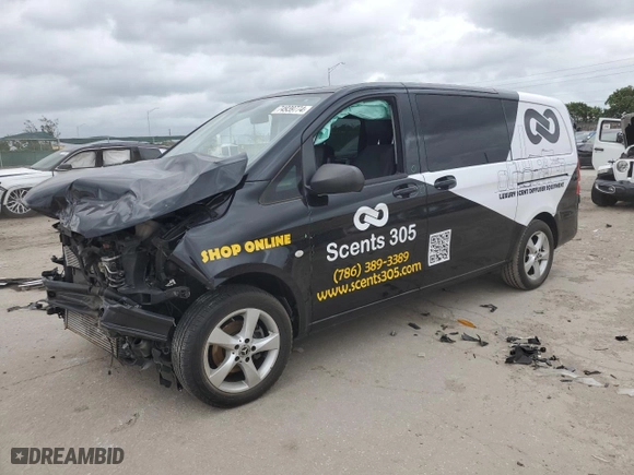 2018 Mercedes-Benz Metris Passenger Van with VIN WD4PG2EE9J3452786, listed as a Copart auction lot 74939774 with 0 mi miles and Non Repairable. Bid and sale history available at carsss.com. Image 1.
