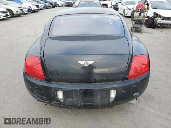 2006 Bentley Continental GT GT z VIN SCBCR63W36C037589, wystawiony jako Copart lot #54254175 z przebiegiem 61 791 mil mil oraz Czysty tytuł • Clean title. Historia ofert i sprzedaży dostępna na DreamBid. Obrazek 6.
