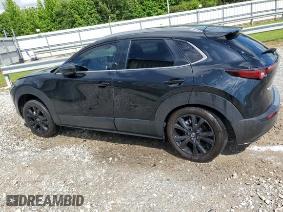 2024 Mazda CX-30 S Select Sport with VIN 3MVDMBBMXRM671783, listed as a Copart auction lot 55859495 with 17,328 mi miles and Clean title. Bid and sale history available at DreamBid. Image 2.
