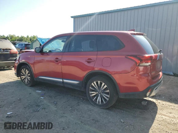 2019 Mitsubishi Outlander ES with VIN JA4AZ3A39KZ041787, listed as a Copart auction lot 62898365 with 66,717 mi miles and Clean title. Bid and sale history available at DreamBid. Image 2.