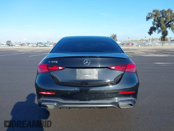 2023 Mercedes-Benz C 300 with VIN W1KAF4GB0PR086326, listed as a IAAI auction lot 40841087 with 11,661 mi miles and . Bid and sale history available at DreamBid. Image 17.