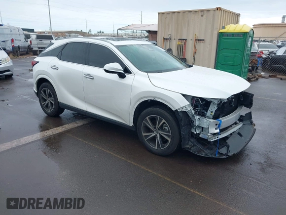 2024 Lexus RX 350 with VIN 2T2BAMBA9RC028882, listed as a IAAI auction lot 41038258 with 2,854 mi miles and . Bid and sale history available at DreamBid. Image 1.