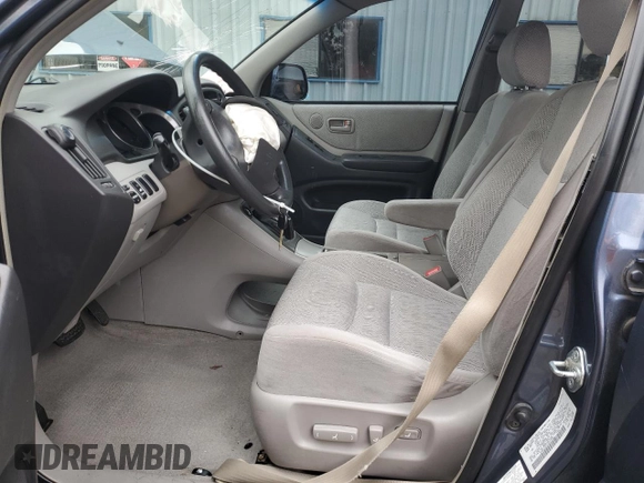 2001 Toyota Highlander z VIN JTEHF21A110037950, wystawiony jako Copart lot #57530355 z przebiegiem 129 840 mil mil oraz Szkoda całkowita • Salvage title. Historia ofert i sprzedaży dostępna na DreamBid. Obrazek 7.