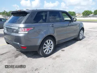 2015 Land Rover Range Rover Sport HSE with VIN SALWR2VF9FA623654, listed as a IAAI auction lot 42512185 with 124,443 mi miles and . Bid and sale history available at DreamBid. Image 4.