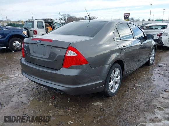 2012 Ford Fusion SE with VIN 3FAHP0HA0CR124646, listed as a IAAI auction lot 41285950 with 131,259 mi miles and . Bid and sale history available at carsss.com. Image 4.