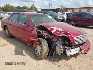 2002 Cadillac DeVille with VIN 1G6KD54Y42U137323, listed as a IAAI auction lot 41908978 with 162,926 mi miles. Bid and sale history available at carsss.com. Image 1.