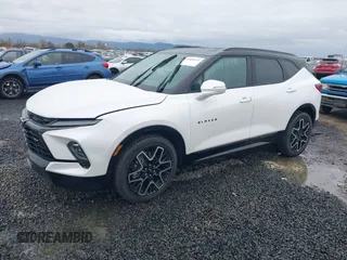 2024 Chevrolet Blazer RS with VIN 3GNKBKRS4RS139337, listed as a IAAI auction lot 41856933 with Not provided miles and . Bid and sale history available at DreamBid. Image 2.