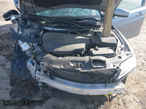 2015 Acura TLX V6 Tech with VIN 19UUB3F5XFA007901, listed as a IAAI auction lot 41477974 with 1 mi miles. Bid and sale history available at carsss.com. Image 10.
