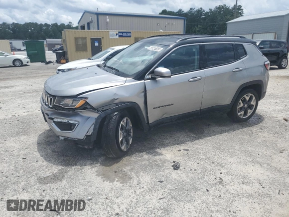 2021 Jeep Compass Limited с VIN 3C4NJDCB5MT583648, выставлен на аукционе Copart как лот 60340155 с пробегом 138 214 миль миль и Списание • Salvage title. История ставок и продаж доступна на DreamBid. Изображение 1.