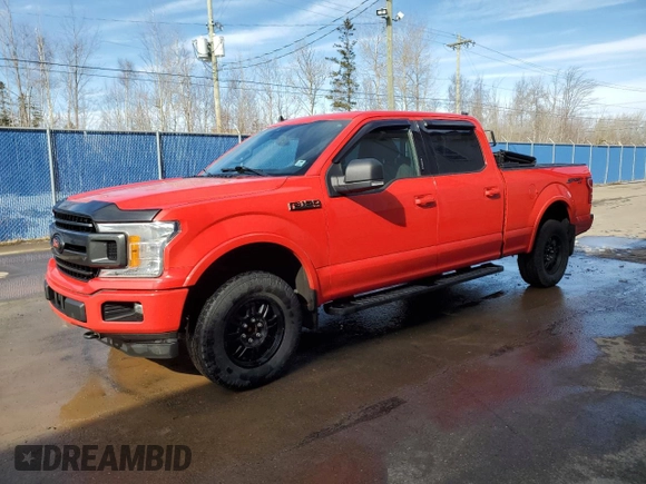 2019 Ford F-150 XL with VIN 1FTFW1E45KFC69606, listed as a Copart auction lot 48972275 with 172,982 mi miles and Clean Title. Bid and sale history available at carsss.com. Image 1.