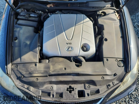 2007 Lexus IS 350 with VIN JTHBE262975014988, listed as a Copart auction lot 59887125 with 135,686 mi miles and Salvage title. Bid and sale history available at DreamBid. Image 11.