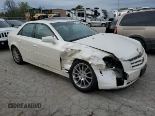2007 Cadillac CTS with VIN 1G6DP577970107638, listed as a Copart auction lot 50127504 with 122,708 mi miles and Salvage Title. Bid and sale history available at carsss.com. Image 4.