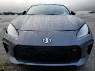 2023 Toyota GR86 with VIN JF1ZNBB13P9752636, listed as a Copart auction lot 80724274 with 16,350 mi miles and Salvage Title. Bid and sale history available at carsss.com. Image 5.