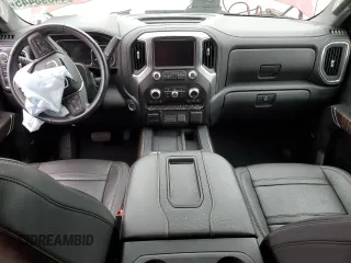 2020 GMC Sierra 1500 Denali with VIN 1GTU9FEL4LZ330883, listed as a Copart auction lot 44395445 with 25,922 mi miles and Salvage Title. Bid and sale history available at DreamBid. Image 8.