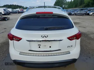 2012 Infiniti FX with VIN JN8AS1MWXCM155966, listed as a Copart auction lot 55132465 with 115,802 mi miles and Salvage title. Bid and sale history available at DreamBid. Image 6.