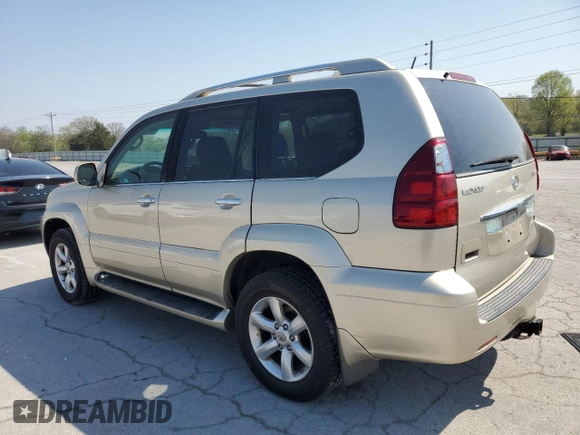 2008 Lexus GX 470 z VIN JTJBT20X680154357, wystawiony jako Copart lot #52054195 z przebiegiem 152 754 mil mil oraz Czysty tytuł • Clean title. Historia ofert i sprzedaży dostępna na DreamBid. Obrazek 2.