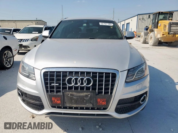 2012 Audi Q5 Prestige with VIN WA1WKAFP4CA053405, listed as a Copart auction lot 52707185 with 177,210 mi miles and Salvage title. Bid and sale history available at DreamBid. Image 5.