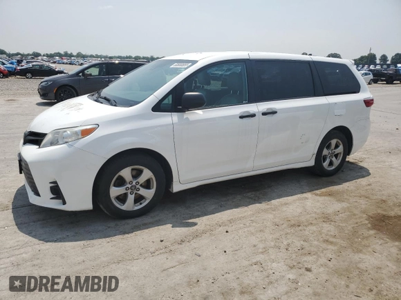 2020 Toyota Sienna L with VIN 5TDZZ3DC3LS048466, listed as a Copart auction lot 60680855 with 229,591 mi miles and Clean title. Bid and sale history available at DreamBid. Image 1.