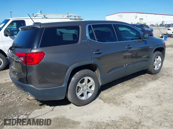 2019 GMC Acadia SLE with VIN 1GKKNKLA1KZ199136, listed as a IAAI auction lot 41596600 with 140,599 mi miles. Bid and sale history available at carsss.com. Image 4.