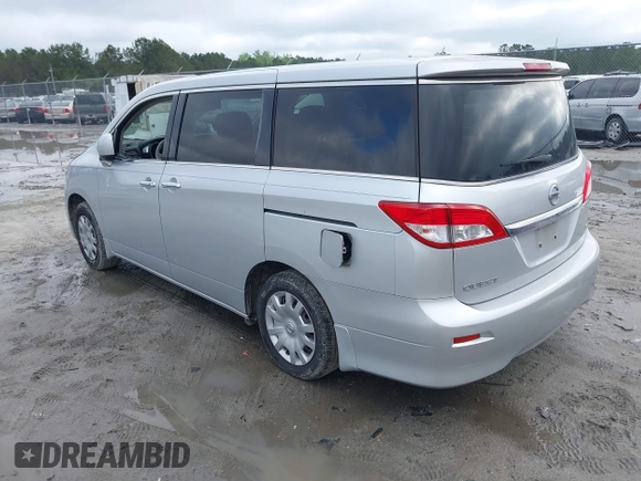 2012 Nissan Quest SL with VIN JN8AE2KPXC9039680, listed as a IAAI auction lot 41914614 with 172,743 mi miles and . Bid and sale history available at carsss.com. Image 3.