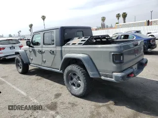 2022 Jeep Gladiator Rubicon with VIN 1C6JJTBG5NL149501, listed as a Copart auction lot 53029565 with 46,151 mi miles and Salvage title. Bid and sale history available at DreamBid. Image 2.