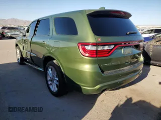 2022 Dodge Durango GT Plus with VIN 1C4RDHDGXNC102526, listed as a Copart auction lot 70362233 with 43,243 mi miles and Salvage Title. Bid and sale history available at DreamBid. Image 2.