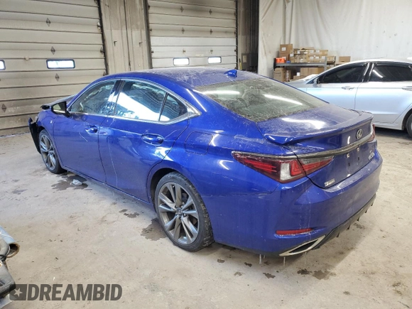 2019 Lexus ES 350 with VIN 58ABZ1B12KU002441, listed as a Copart auction lot 87595995 with Not provided miles and Salvage title. Bid and sale history available at DreamBid. Image 2.
