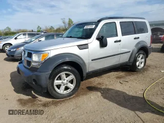 2007 Dodge Nitro SXT z VIN 1D8GU28K87W734205, wystawiony jako Copart lot #55851035 z przebiegiem 147 114 mil mil oraz Szkoda całkowita • Salvage title. Historia ofert i sprzedaży dostępna na DreamBid. Obrazek 1.
