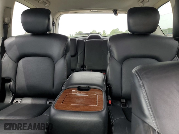 2019 Infiniti QX80 LUXE with VIN JN8AZ2NE6K9227058, listed as a Copart auction lot 64134284 with 89,785 mi miles and Salvage Title. Bid and sale history available at carsss.com. Image 10.