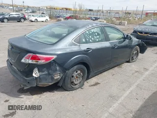 2013 Mazda 6 i Sport with VIN 1YVHZ8BH2D5M11963, listed as a IAAI auction lot 42072102 with 177,789 mi miles. Bid and sale history available at carsss.com. Image 4.