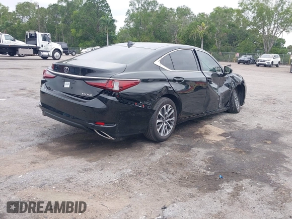 2023 Lexus ES 350 with VIN 58ACZ1B14PU155933, listed as a IAAI auction lot 42044291 with 13,436 mi miles and . Bid and sale history available at DreamBid. Image 4.
