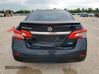 2014 Nissan Sentra SV with VIN 1N4AB7AP8EN853992, listed as a Copart auction lot 62081215 with 161,682 mi miles and Salvage title. Bid and sale history available at DreamBid. Image 6.