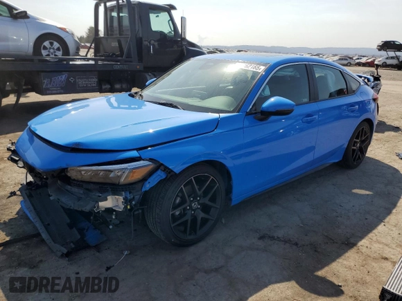 2024 Honda Civic Sport Touring z VIN 19XFL1G83RE004700, wystawiony jako Copart lot #47462165 z przebiegiem 19 231 mil mil oraz Szkoda całkowita • Salvage title. Historia ofert i sprzedaży dostępna na DreamBid. Obrazek 1.