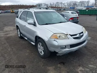 2006 Acura MDX Touring RES w/Navi with VIN 2HNYD18926H511319, listed as a IAAI auction lot 41802256 with 216,637 mi miles. Bid and sale history available at carsss.com. Image 1.
