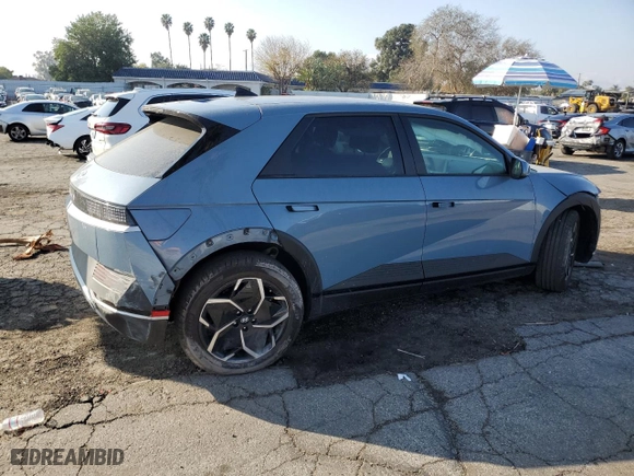 2024 Hyundai IONIQ 5 SEL with VIN KM8KN4DE5RU284167, listed as a Copart auction lot 43248365 with 9953 miles and Salvage Title. Bid and sale history available at carsss.com. Image 3.
