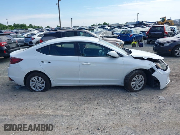 2020 Hyundai Elantra SE with VIN 5NPD74LF6LH530453, listed as a IAAI auction lot 39619733 with 56,233 mi miles. Bid and sale history available at carsss.com. Image 13.