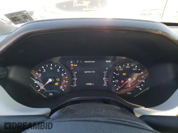 2023 Jeep Compass Limited with VIN 3C4NJDCN9PT525573, listed as a Copart auction lot 48264325 with 14,598 mi miles and Salvage Title. Bid and sale history available at carsss.com. Image 9.