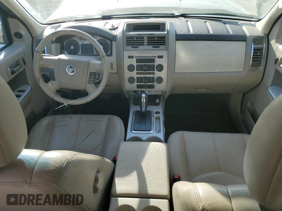2009 Mercury Mariner Premier with VIN 4M2CU87779KJ07545, listed as a Copart auction lot 74078894 with 0 mi miles and Salvage Title. Bid and sale history available at carsss.com. Image 8.
