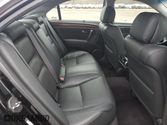 2006 Acura RL with VIN JH4KB16576C003138, listed as a Copart auction lot 52933995 with 176,906 mi miles and Salvage Title. Bid and sale history available at DreamBid. Image 10.