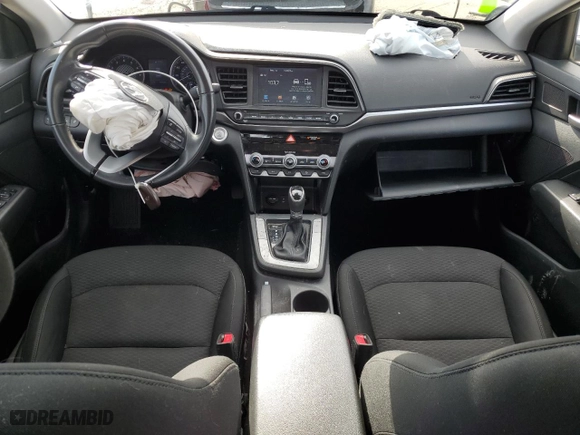 2020 Hyundai Elantra Value Edition with VIN 5NPD84LF8LH527227, listed as a Copart auction lot 45335055 with 81,400 mi miles and Salvage Title. Bid and sale history available at carsss.com. Image 8.