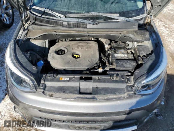 2018 Kia Soul + with VIN KNDJP3A52J7574653, listed as a Copart auction lot 46314535 with 52,343 mi miles and Salvage Title. Bid and sale history available at carsss.com. Image 11.