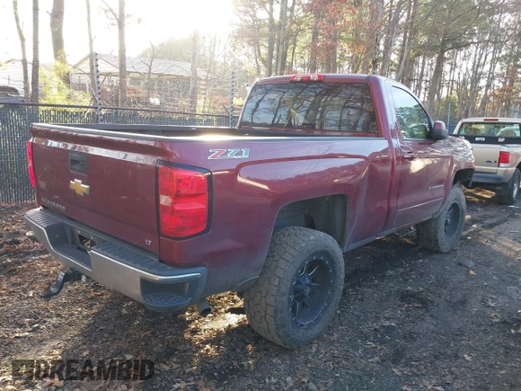 2015 Chevrolet Silverado 1500 LT with VIN 1GCNKREC3FZ233348, listed as a IAAI auction lot 41496887 with 253,994 mi miles. Bid and sale history available at carsss.com. Image 4.
