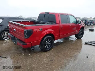 2013 Ford F-150 XL with VIN 1FTFW1CT3DKD29998, listed as a IAAI auction lot 41546344 with 139,062 mi miles. Bid and sale history available at carsss.com. Image 4.