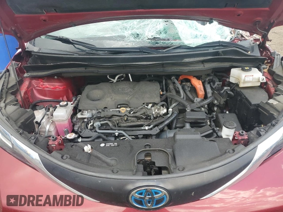 2022 Toyota Sienna LE with VIN 5TDKSKFC9NS056913, listed as a Copart auction lot 55704795 with 71,464 mi miles and Salvage title. Bid and sale history available at DreamBid. Image 12.