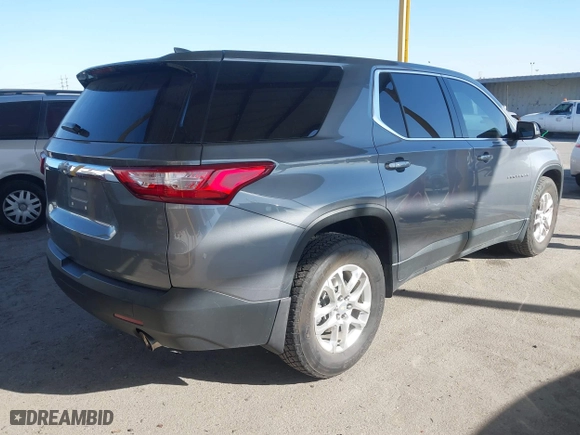 2021 Chevrolet Traverse LS with VIN 1GNERFKW0MJ198778, listed as a IAAI auction lot 41022540 with 47,407 mi miles. Bid and sale history available at carsss.com. Image 4.